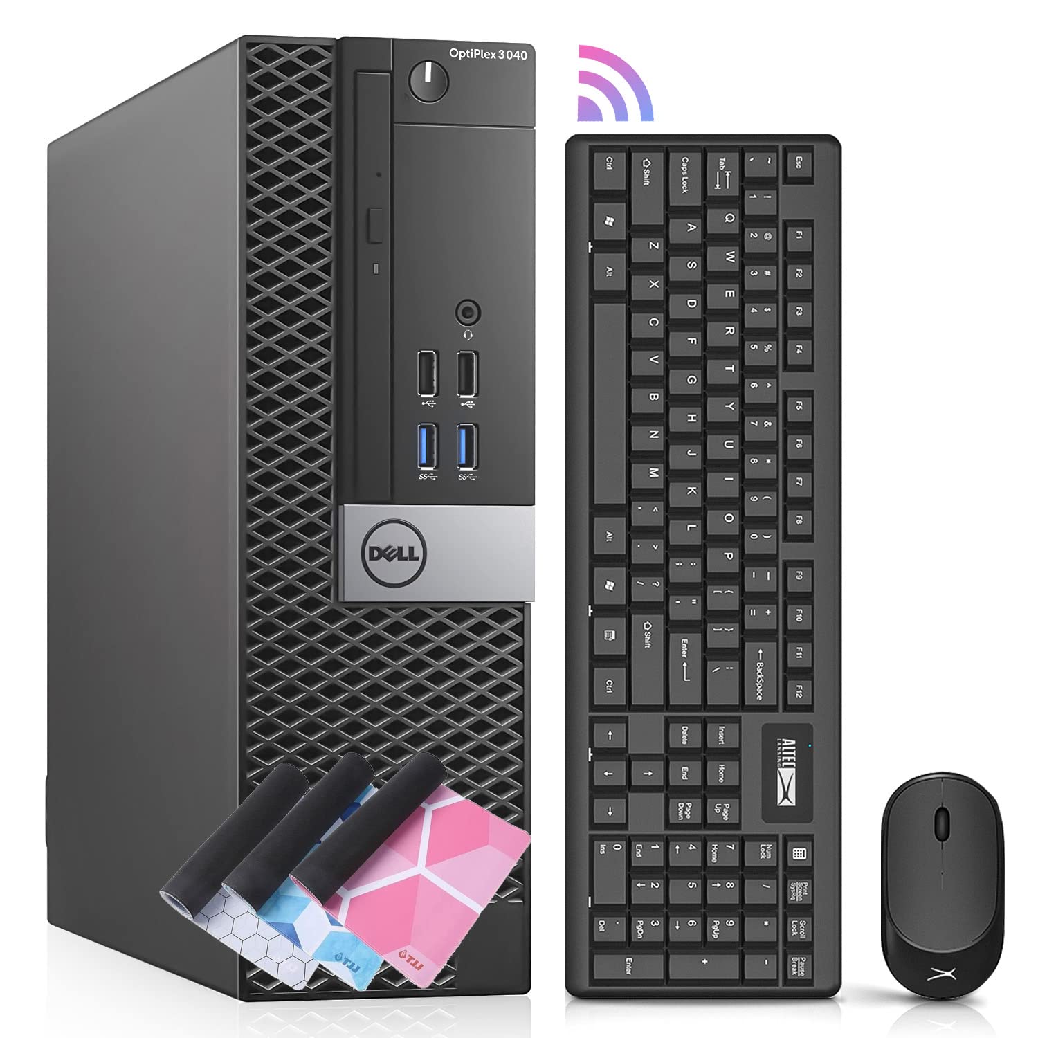 Dell OptiPlex 3040 Desktop Computers PC Intel Core i7-6700 3.4GHz16GB Ram New 512GB SSD Intel AC7260 Built-in WiFi BluetoothHDMI Refurbished Desktop ComputerWindows 10 Pro (Renewed)