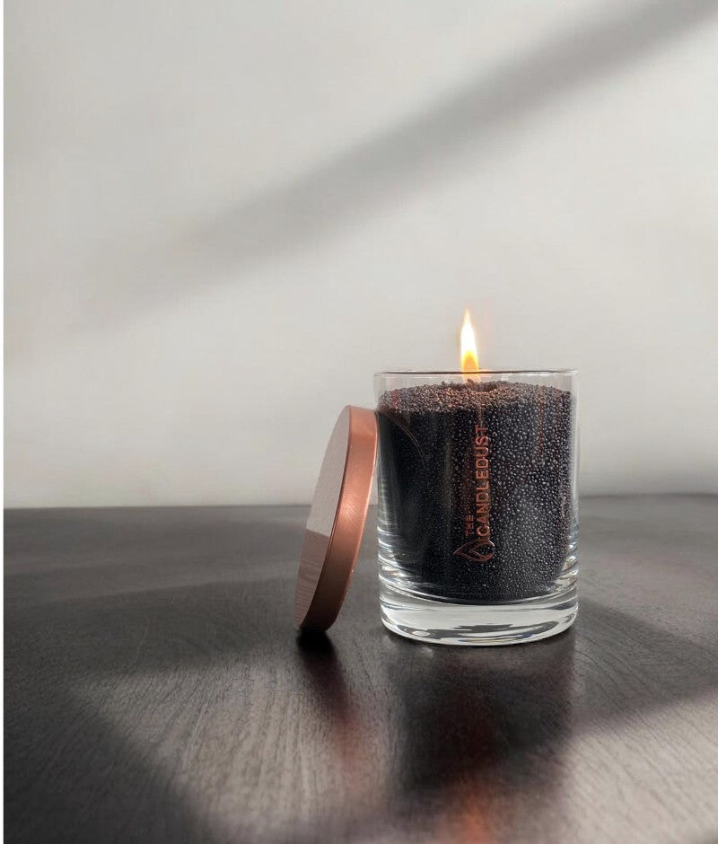 Powdered Candle Refill Kit – Unscented Black, 330g